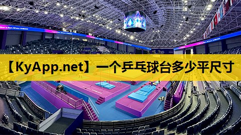 一个乒乓球台多少平尺寸