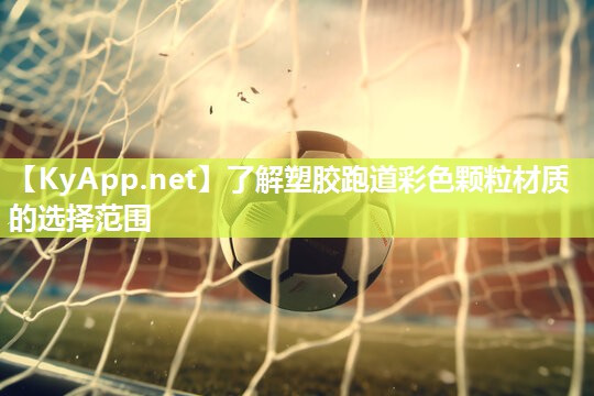 了解塑胶跑道彩色颗粒材质的选择范围