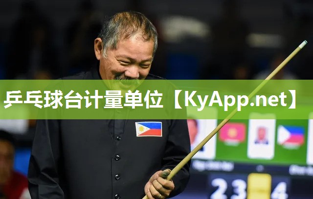 乒乓球台计量单位